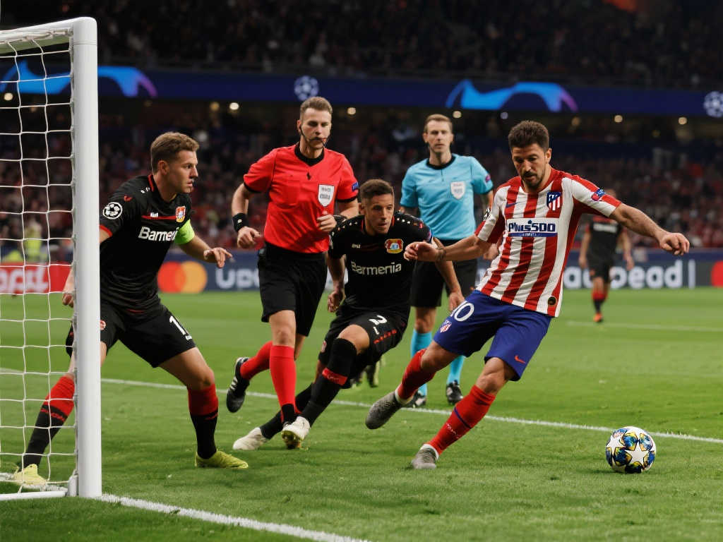 【欧冠】小蜘蛛梅开二度,10人马竞险胜10人勒沃库森2-1 【欧冠】小蜘蛛梅开二度,10人马竞险胜10人勒沃库森2-1