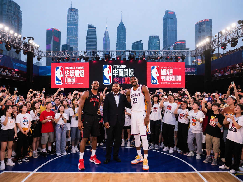 NBA球员访华行程曝光，城市粉丝活动火热筹备