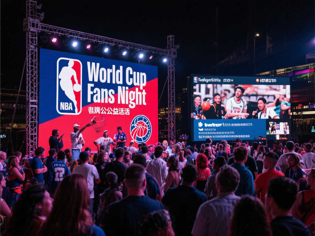 NBA球队打造世界杯狂欢夜,千人齐聚共享足球盛宴 NBA球队打造世界杯狂欢夜,千人齐聚共享足球盛宴